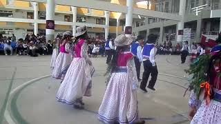 ANIVERSARIO DE AREQUIPA PARTICIPACION DE 5° C CON LA DANZA TIPICA DE CABANACONDE CAYLLOMA AREQUIPA [upl. by Nennahs392]