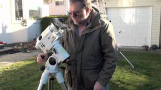 Polar Alignment on the EQ6 [upl. by Ayar]