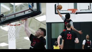 Portland Trail Blazers putting in work first day of Summer League practice [upl. by Christabel]