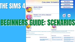 THE SIMS 4 TUTORIAL SCENARIOS [upl. by Attlee]