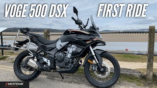 First Ride Review 2022 VOGE 500 DSX Adventure  Affordable Adventure Bike [upl. by Ynoep]