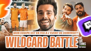 Évènement WILDCARD BATTLE avec Domingo sur le court Suzanne Lenglen [upl. by Schwitzer67]