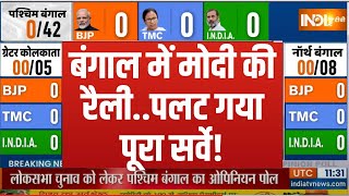 West Bengal Opinion Poll  बंगाल का आ गया चौंकाने वाला ओपिनियन पोल  BJP Vs TMC  Lok Sabha [upl. by Arun]