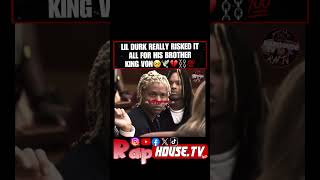 Lil Durk really risked it all for his brother King Von 🥺🕊️💔⛓️💯 [upl. by Suvart]