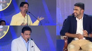 quot600 wickets possiblequot Anil Kumble and Krish Srikanth Hilarious speech at Ashwins TNCA Felicitation [upl. by Clayson322]