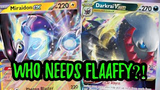 How Does DARKRAI VSTAR Replace Flaaffy in Miraidon ex Pokemon TCG Live [upl. by Ellebanna]