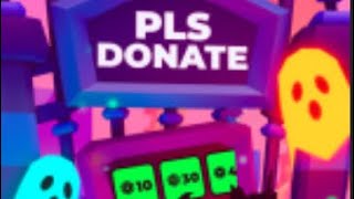 Roblox let’s play some pls donate 04 [upl. by Adamek693]