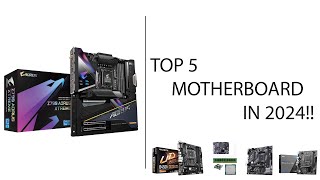 TOP 5 MOTHERBOARD IN INDIA [upl. by Ymiaj]