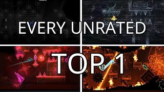 Top 10 UNRATED impossible Demons Geometry Dash 22 [upl. by Correy]