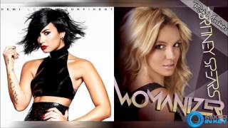 Confident Womanizer  Demi Lovato amp Britney Spears Mashup [upl. by Ihp]