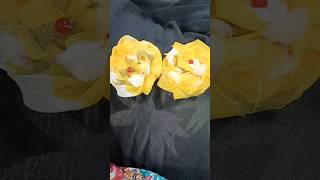 Organza fabric flower making 🌹💮shorts viral fashion flowermaking trending [upl. by Aivek]