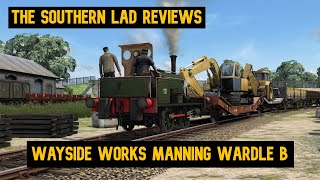 TSL Reviews  Wayside Works  Manning Wardle B Class  Shunting at Tilbury [upl. by Gavan342]