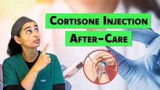 What to do AFTER your Cortisone Injection  Dos and Donts [upl. by Ynahpit]