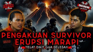 TANAH BERGETAR BATU2 BETERBANGAN POHON2 TUMBANG  ERUPSI MARAPI 2023  TIBA2 61 [upl. by Gun]