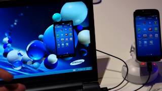 Samsung SideSync video demonstration [upl. by Rola]