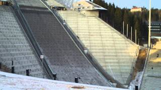 Holmenkollen Ski Jump Oslo Norway English [upl. by Naesyar264]