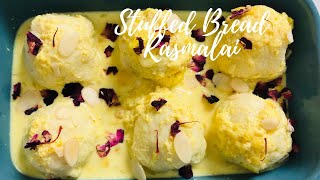 Stuffed Bread Rasmalai Recipe Bread Rasmalai ब्रेड की रसमलाई  Pratskitchen [upl. by Annette]