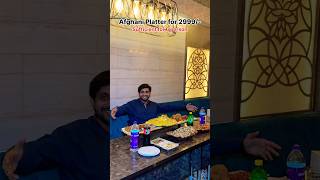 Mumbai mein Mix Afghani Platter  3k for 6 person  Foodinn Royale Oshiwara amp Kurla [upl. by Mikaela]