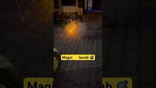 Magic ✨ bomb 💣 youtube love fireworks funny trendingshorts shorts [upl. by Artenal392]