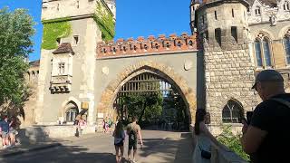 This is Budapest  Vajdahunyad Castle  June 2022  A Scenic Relaxation Walk Tour  ASMR [upl. by Trainer]