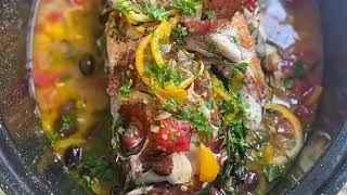 HerbRoasted Whole Rockfish Recipe  Matthew Bond [upl. by Eednar362]