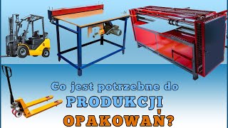 Co jest potrzebne do rozpoczęcia Produkcji Opakowań Kartonowych [upl. by Emia]