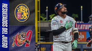 Leones del Caracas vs Tigres de Aragua  03 de noviembre 2024 [upl. by Bartel651]