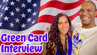 Move from UK to USA  Green Card Interview Experience  How long did it take [upl. by Keiryt798]