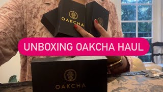 Unboxing fragrance Haul from Oakcha baccarat Rouge 540 amp Tabacco Vanille dips [upl. by Justine]