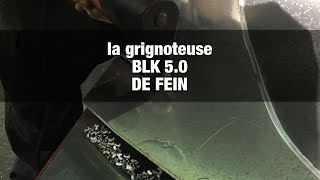 Grignoteuse BLK 50 de Fein [upl. by Eatnohs]