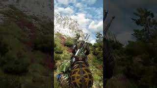 Riding Through the Beautiful Mountains of Skellige Isles in The Witcher 3 witcher geralt gaming [upl. by Quintina449]