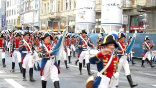 Oktoberfest parade Munich Bavaria Germany Europe [upl. by Lotsirb]