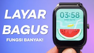 BISA KEREN GARAGARA SMARTWATCH 300 RIBUAN  Review HAYLOU GST [upl. by Ttocs]