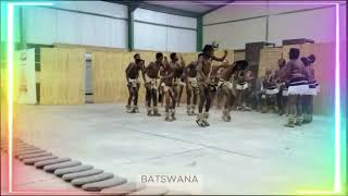 Tswana Traditional Dance [upl. by Etteiluj]