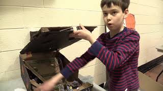 Argyle Elementary School students build cardboard arcade [upl. by Alexa877]