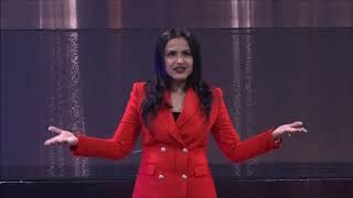 StageCraft secrets of Extraordinary Public Speaking  Tanvi Bhatt  TEDxIIMShillong [upl. by Aihpled]