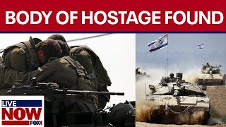 IsraelHamas war IDF recovers hostage body near Gaza border  LiveNOW from FOX [upl. by Yamauchi227]