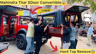 2024 Mahindra Thar 5Door Convertible😱One in india 🇮🇳 [upl. by Hnoj546]