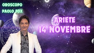 Ariete ♈️ LOroscopo di Paolo Fox  14 Novembre 2024  Dinamismo e allegria tutti per voi [upl. by Ainaznat714]