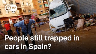 Spain Death toll passes 200 as thousands travel to help with clean up effort  DW News [upl. by Cyd]