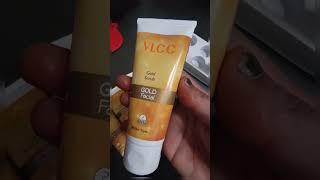 VLCC gold facial kit review goldfacialkit vlcc facial khushboomakeup youtubeshorts trending [upl. by Naot359]