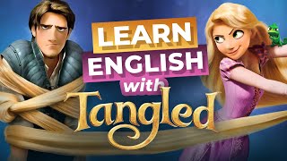 Learn ENGLISH with Disneys TANGLED [upl. by Carmelina553]