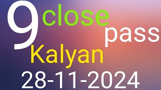 Kalyan fix OTC 28112024  by boss matka w6w [upl. by Lessur]