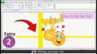 Excel VBA How to Highlight target rowcolumn  Highlight target cell  vba highlight excel2010 [upl. by Netsreik]