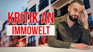 Meine Kritik an Immowelt [upl. by Aikit24]