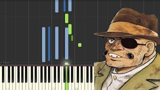 Ashita no Joe Opening  Danpeis Theme Piano Tutorial [upl. by Milman570]