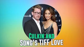 Brenda Song and Macaulay Culkins Adorable Date Night at TIFF 2024 [upl. by Zel]