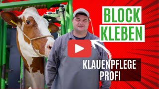 Block Kleben bei der Klauenpflege Profis vertrauen auf QUADRO™ Mischer [upl. by Yelsha599]