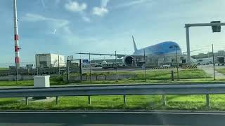 Impressionen von der Buitenveeldertbaan in Amsterdam Schiphol 21124 Airport Flughafen Luchthaven [upl. by Suinotna257]