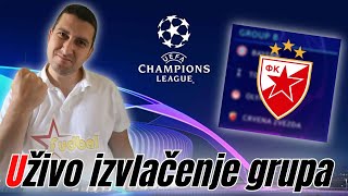 🔴 Žreb grupne faze Lige šampiona ☆ Crvena zvezda dobija protivnike ☆ Liga šampiona [upl. by Telrahc424]